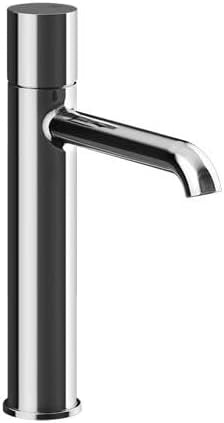 Gessi Habito monoknop wastafelmengkraan, Midden versie, zonder afloop, 164mm projectie, UNITO, 70006031, Kleur: chroom