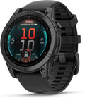 Garmin fēnix E - 47mm - AMOLED Multisport Smartwatch - Sportspecifieke workouts - 100+ sport-apps - 10ATM Waterdicht - tot 16 dagen batterij - Donkergrijs/zwart