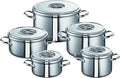 Schulte Ufer Set131 Mega-set Romana i 5-delig, zilver
