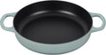 Le Creuset Signature gietijzeren dagelijkse pan, 11", zeezout