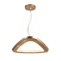Moderne Hanglamp in Triangulaire Vorm met Warm Wit Licht