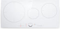 Klarstein Delicatessa 90 - inductiekookplaat, zelfvoorzienend, ingebouwde kookplaat, 90 cm, 5 zones, 7000 watt, booster, potdetectie, timer, glaskeramiek, flexzonetechniek, zwart(80 cm standard 3 zonen/wit)