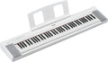 Yamaha NP-35 Piaggero digitaal keyboard in zwart- Lichtgewicht en draagbaar keyboard met 76 aanslaggevoelige softtouch-toetsen en 15 klankkleuren(NP35/Wit)