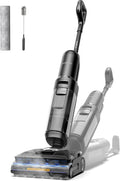 Tineco Floor One S9 Artist Steam Pro Stoomreiniger 2-in-1 technologie met LCD-display HyperSteam bij 160 ℃ met technologie, tot 90 minuten looptijd, dual-block-design tegen klitten(S7 Stretch Steam)