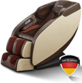 WELCON Prestige II 3D massagestoel elektrisch bruin-beige – Zero Gravity relaxstoel met warmtefunctie, 6 automatische programma's  volledige lichaamsmassage