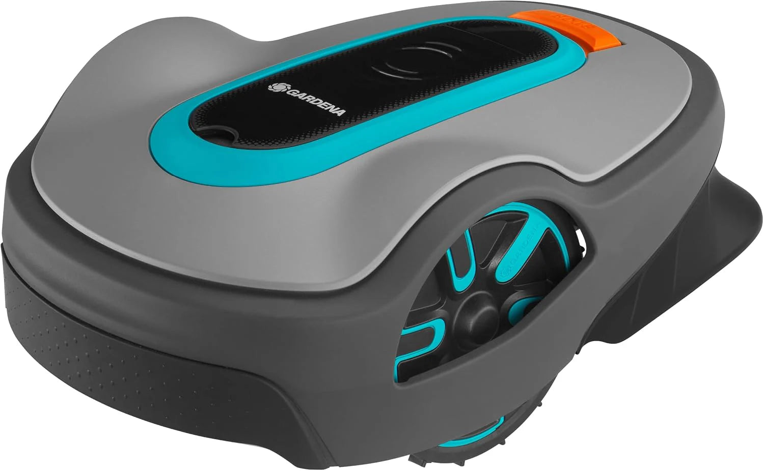 GARDENA SILENO city: Robotmaaier voor gazonoppervlakken tot 500 m², hellingen tot 25%, maaihoogte 20-50 mm, lcd-display, incl. grensdraad, haken en verbinders (15002-20), FR/NL-Version(1000m2)