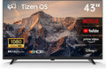 FPD 50 Inch Smart TV, 4K LED Google TV met Google Play, Ingebouwde Google Cast, HDR 10, MEMC, Spraakafstandsbediening, Dolby Atmos  Vision, UHD Stream Live Televisie (CG50)(43 inch Tizen TV)