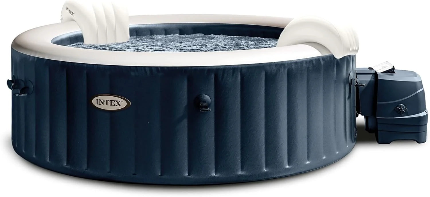 Intex 28432EX hot tub/spa 1098 L 6 person(s) Round Navy(Met accessoires/6 posti/Navy Blauw)