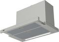 AEG DPE5660M afzuigkap Semi-inbouw (uittrekbaar) Grijs 495 m³/uur A