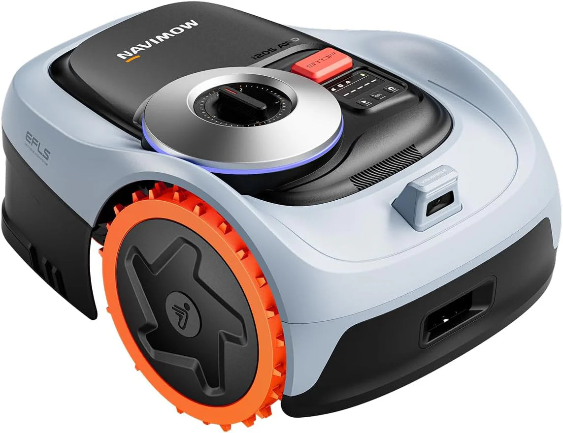 Segway Navimow i205 AWD robotmaaier met Garage S, Driewielaandrijving voor hellingen tot 45%, EFLS NRTK + Vision, automatische kaartweergave, geen RTK-antenne nodig (Apart verzonden)(i205 AWD)