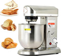 Multifunctionele Blender,Professionele Keukenmixer,3 Instelbare Snelheden,Met Eierklopper,Garde En Deeghaak,Professionele Keukenmixer Voor Het Bakken Van Koekjes,Cake En Brood White-10L(StainlessSteel/5L)