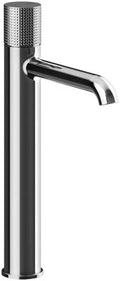 Gessi Habito monoknop wastafelmengkraan, hoge versie, zonder afloop, 164mm projectie, CESELLO, 70404031, Kleur: chroom
