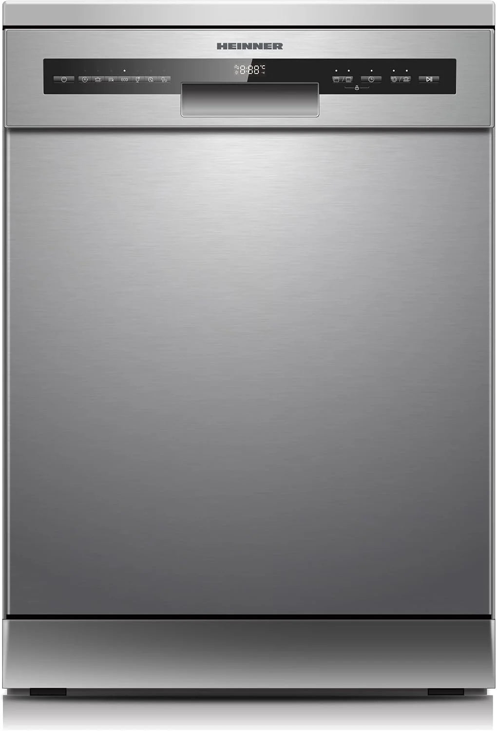 Vaatwasser 45 cm Slim Vrijstaand – 10 Couverts, 7 Programma's, Energieklasse D, LED Display, Auto Deuropening, 47 dB Stille Werking – Antraciet(14 couverts/Wit)