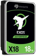 Seagate Exos X18, 18 TB, Interne Harde Schijf, Enterprise Klasse, CMR 3,5", Hyperscale SATA 6 GB/s, 7.200 RPM, 512e, 4 KB FastFormat (ST18000NM000J)
