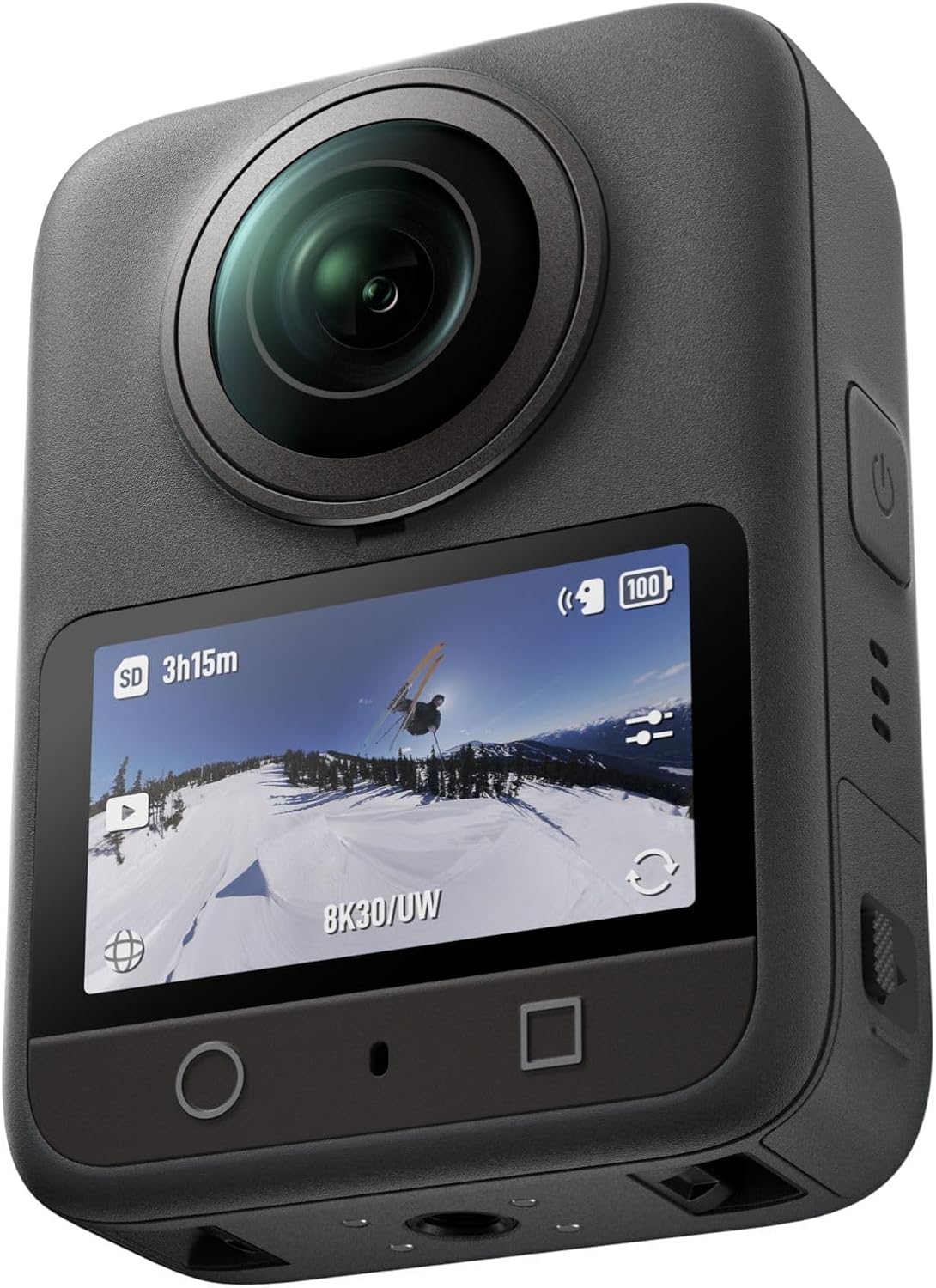 DJI Osmo 360 Adventure Combo, 360-camera met 1-inch 360° beeldvorming, verlengde batterijduur met 3 batterijen, native 8K 360° video, 4K/120fps  170° boostvideo, actiecamera voor sport, vlog(Osmo 360 Standard Combo)