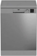 Beko vaatwasser dfn05321x 13 diensten 5 programma's 49 db klasse a++ staal