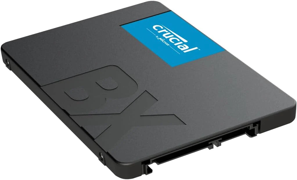 Crucial BX500 SATA SSD 4TB, 2,5" Interne SSD (Solid State Drive), Tot 540MB/s, Compatibel met Laptop en Desktop (PC), 3D NAND, Dynamische Schrijfversnelling - CT4000BX500SSD101(1TB)