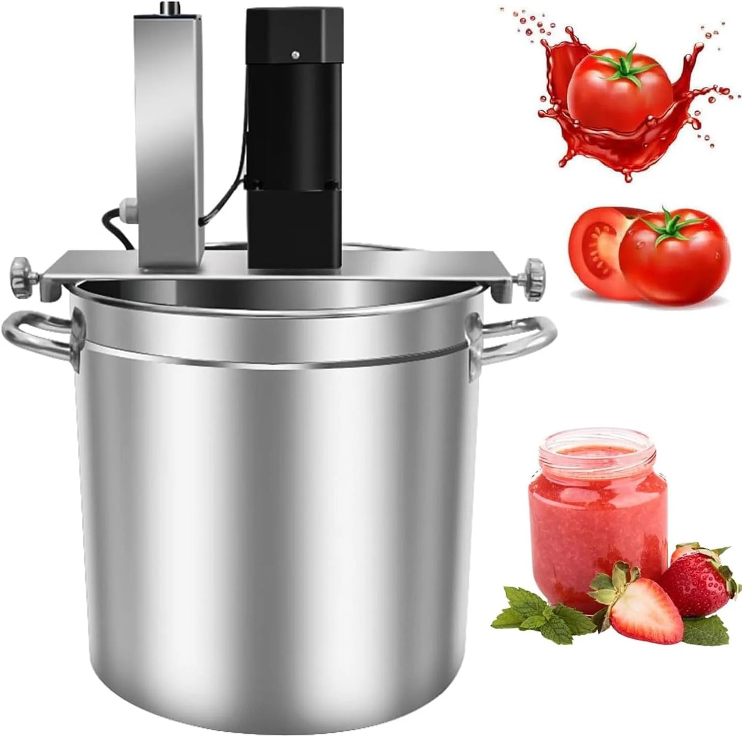 Professionele Keukenmixer Met Roerstaaf, Elektrische Automatische Mixer Van Roestvrij Staal, Instelbare Snelheid, Veel Gebruikt In Hotels En Restaurants 20L(85L)