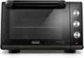 De'Longhi Chef DO34326 Elektrische heteluchtoven, 6 kookfuncties, luchtfriteuse, lcd-display, timer 120 inch, bakplaat, grill en mand inbegrepen, capaciteit 34 l, 2000 W, zwart(Geventileerd met 4 functies/34 Litri)