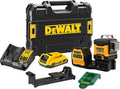 DEWALT Multilijnlaser Zelfnivellerend (3x 360 graden stralen en inclusief 1x 10,8V XR Accu) DCE089D1G